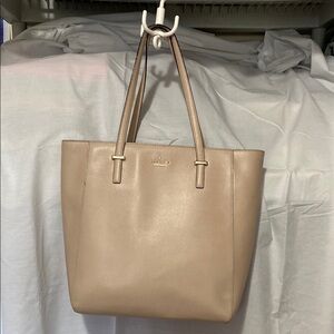 Kate Spade Tan Tote Bag Smooth Leather